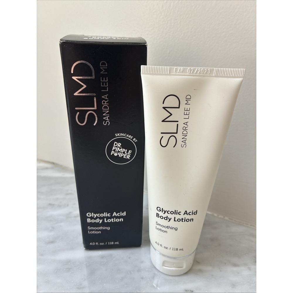 SLMD Glycolic Acid Body Lotion Resurfacing Body Exfoliant~ 4 fl oz SEALED